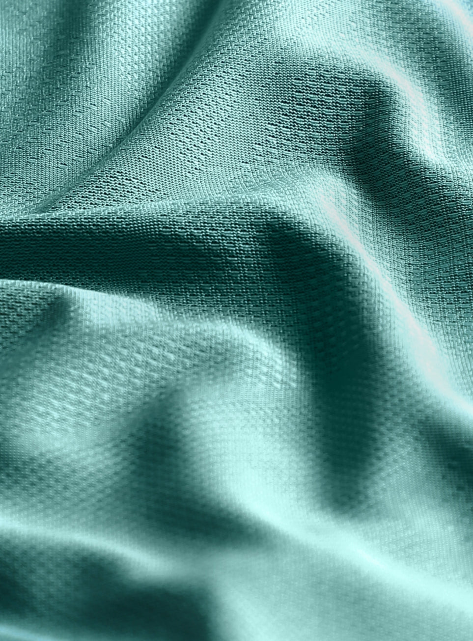 Women's Black Premium Jacquard Knit Aqua Top
