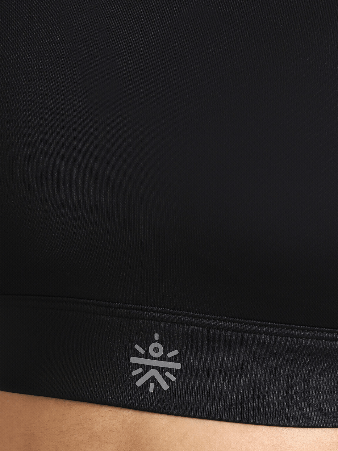 Women's Black Moonlight Runner's High Support Bra