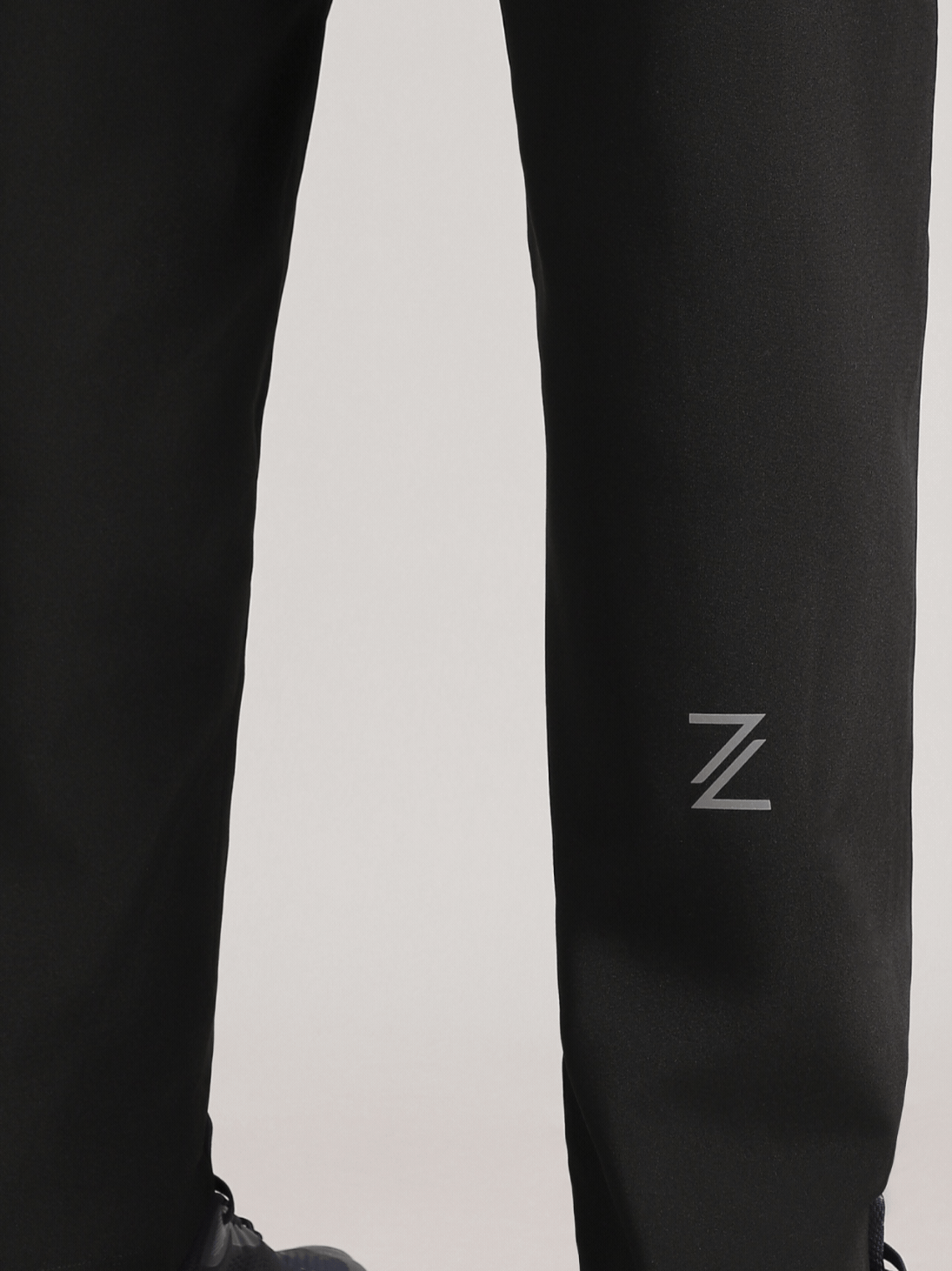 Men's Black Pro Movement Runner's Plus Size Trackpants