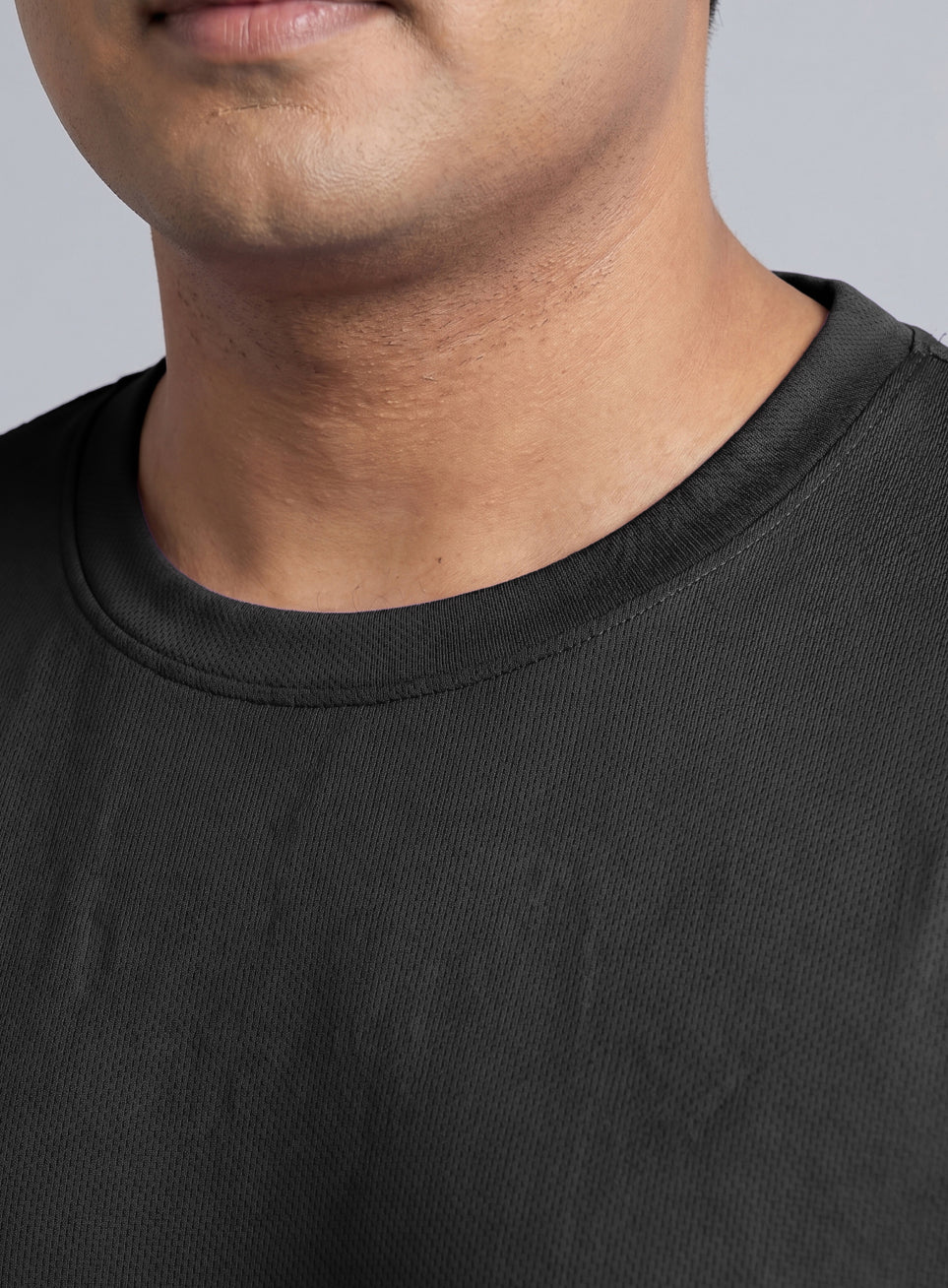 Men's Black All Format Plus size Training T-shirt