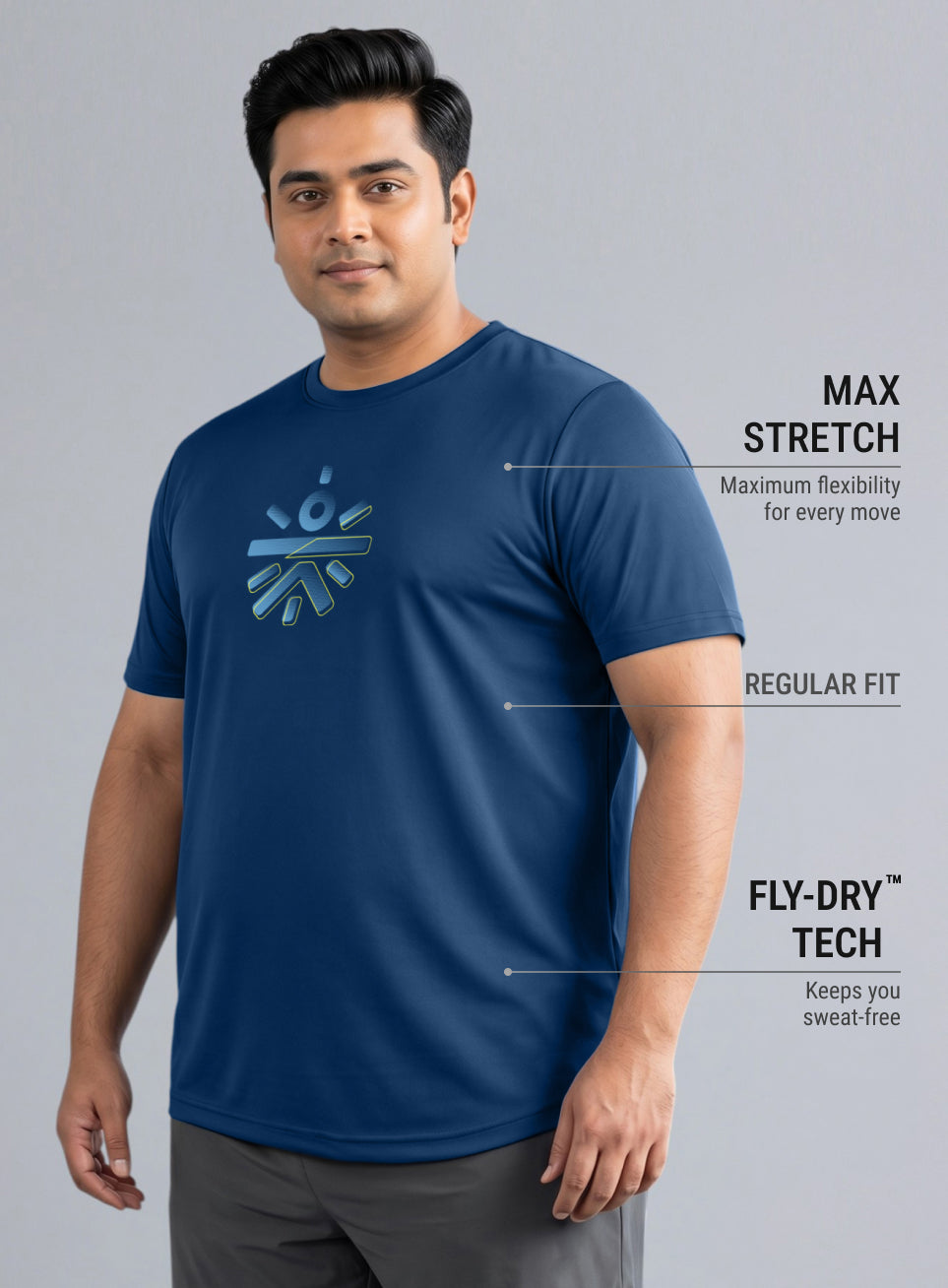 Men's Navy Cult Training Essential T-shirt