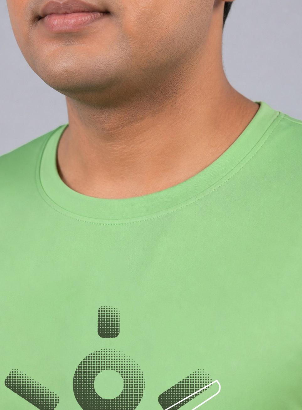 Men's Lime Cult Training Essential Plus Size T-shirt