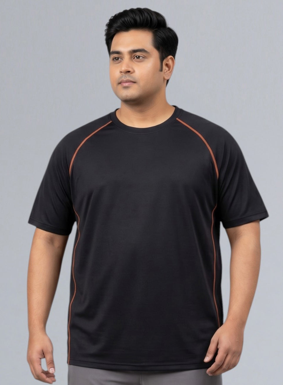 Men's Black Everyday Workout Train T-shirt