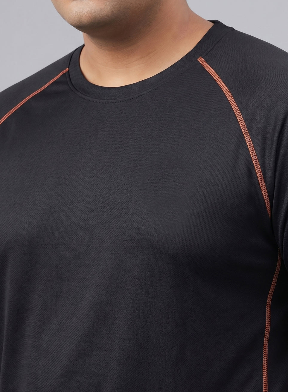 Men's Black Everyday Workout Train T-shirt