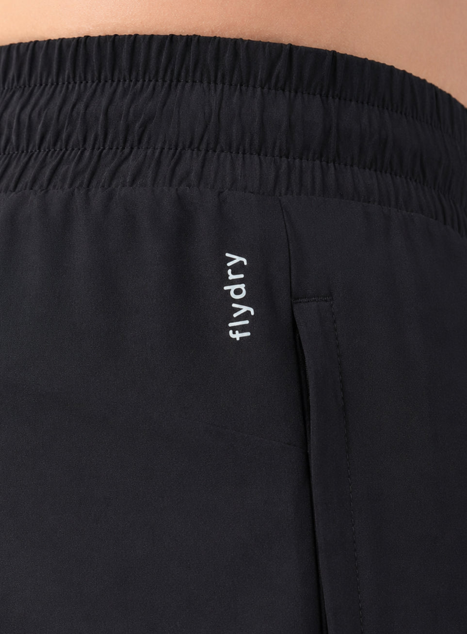 Men's Black Power Pop Plus Size Straight Fit Trackpants