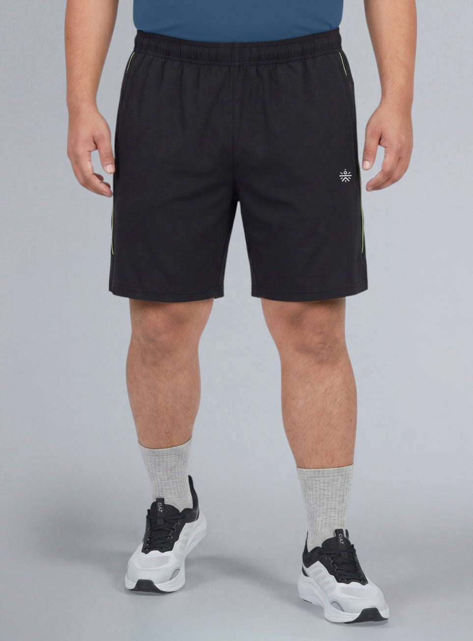 Men's Black Air Flex Plus Size Training Shorts