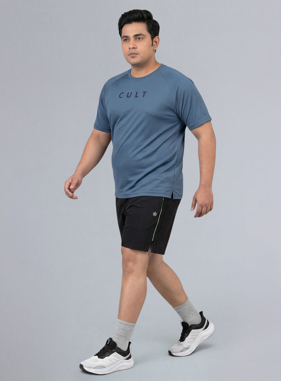 Men's Black Air Flex Plus Size Training Shorts