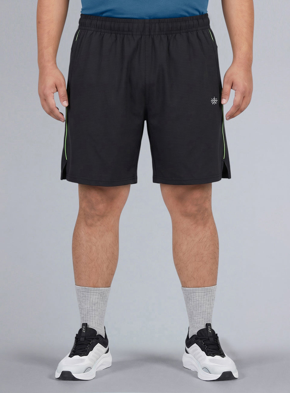 Men's Black Air Flex Plus Size Training Shorts