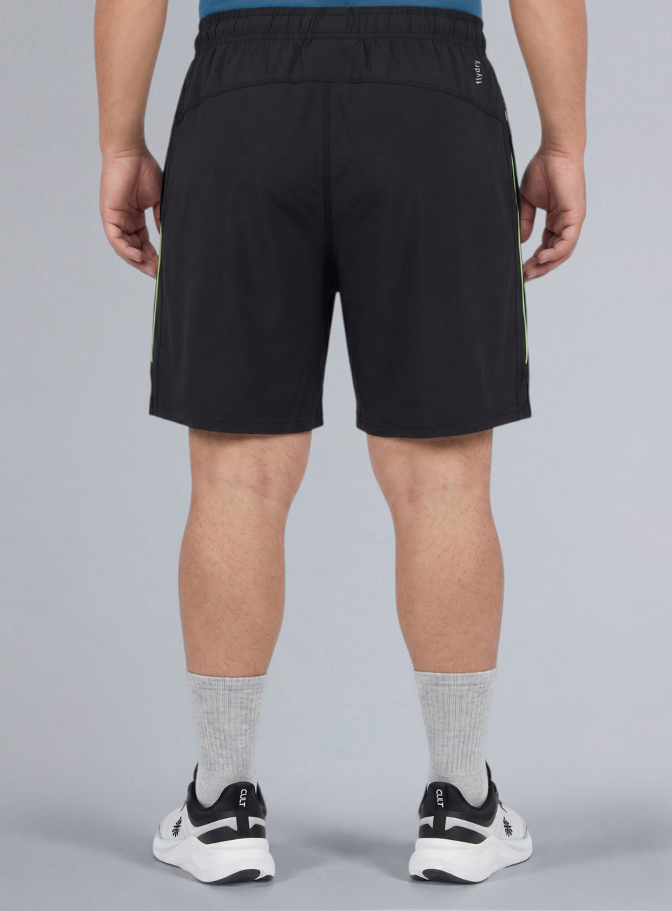 Men's Black Air Flex Plus Size Training Shorts