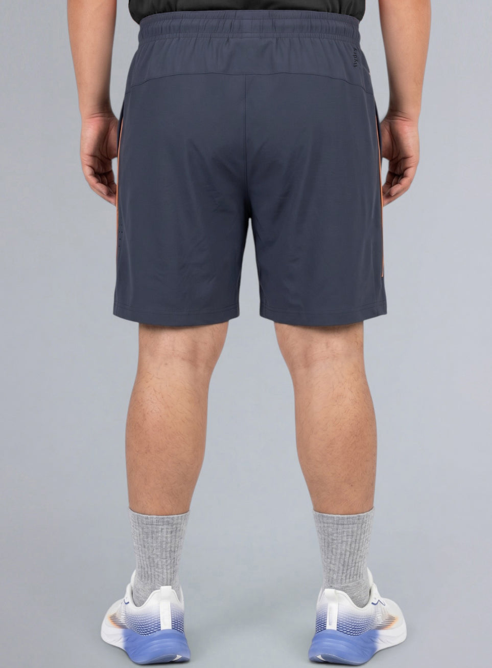 Men's Grey Air Flex Training Plus Size Shorts