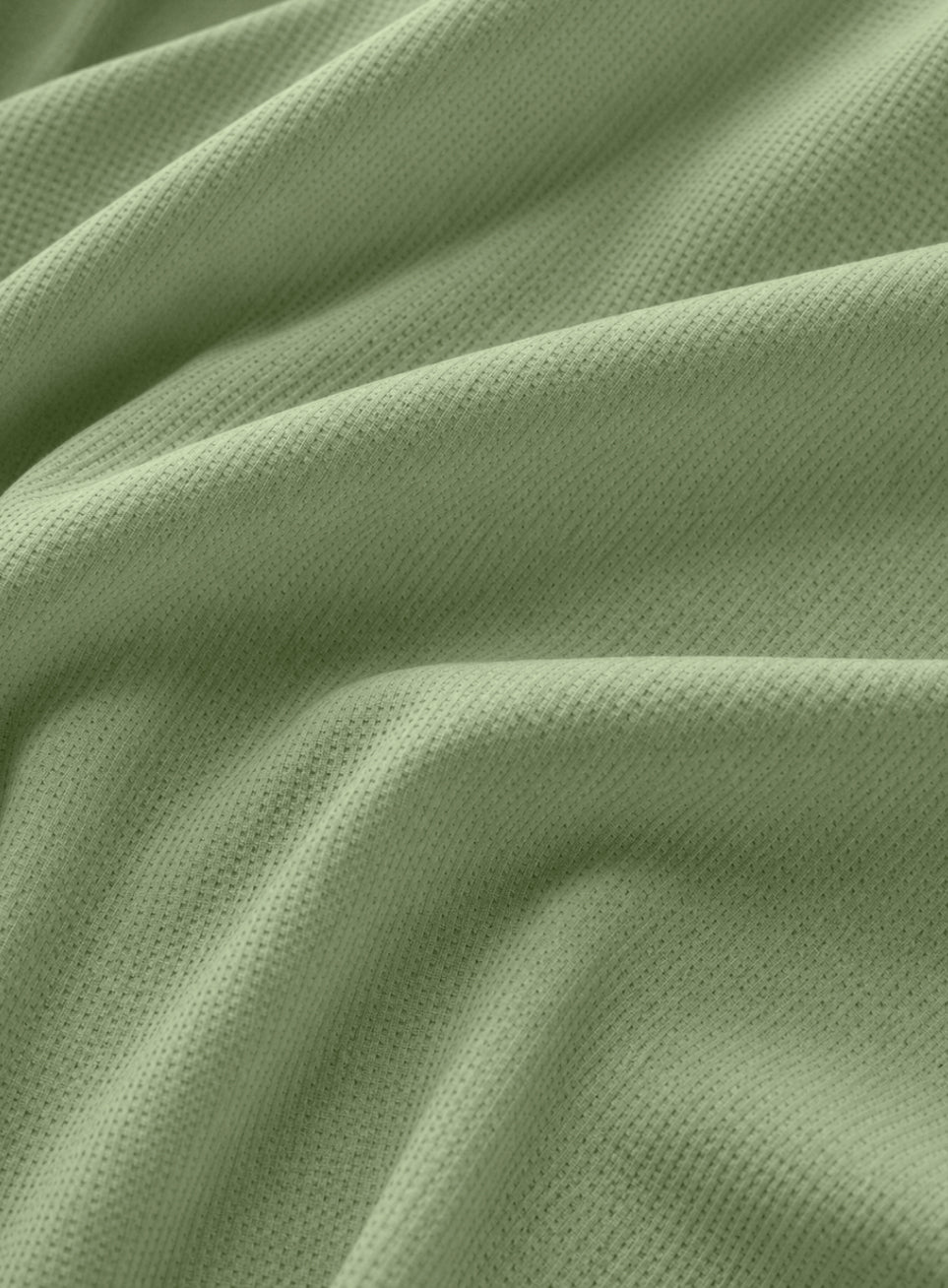 Men's Green Textured Performance T-shirt