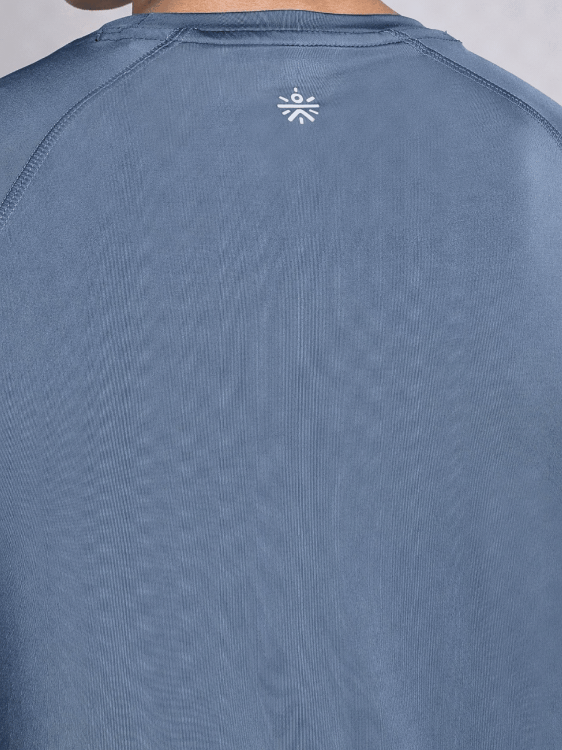 Men's Blue Base Layer Run Full Sleeve T-shirt