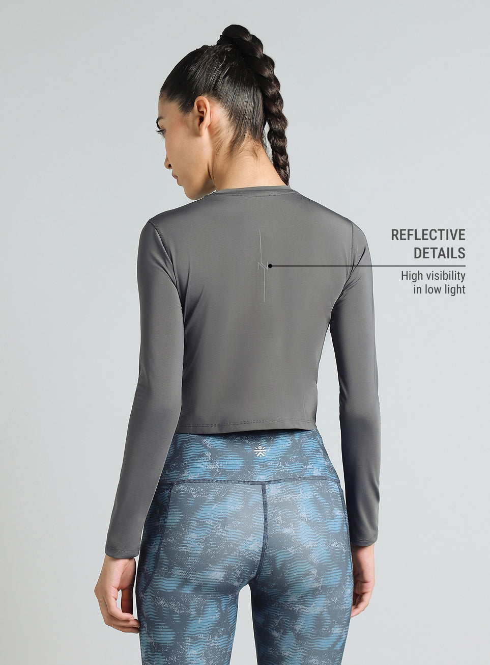 Women's Grey Runner's Escape T-shirt