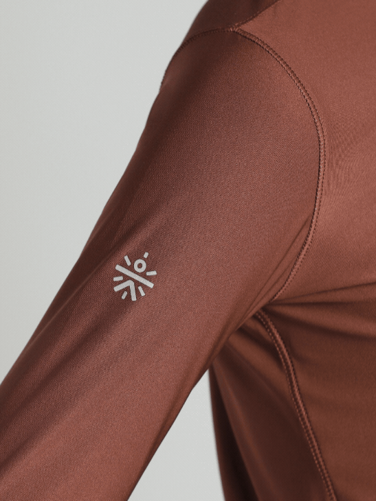 Women's Brown Runner's Escape T-shirt