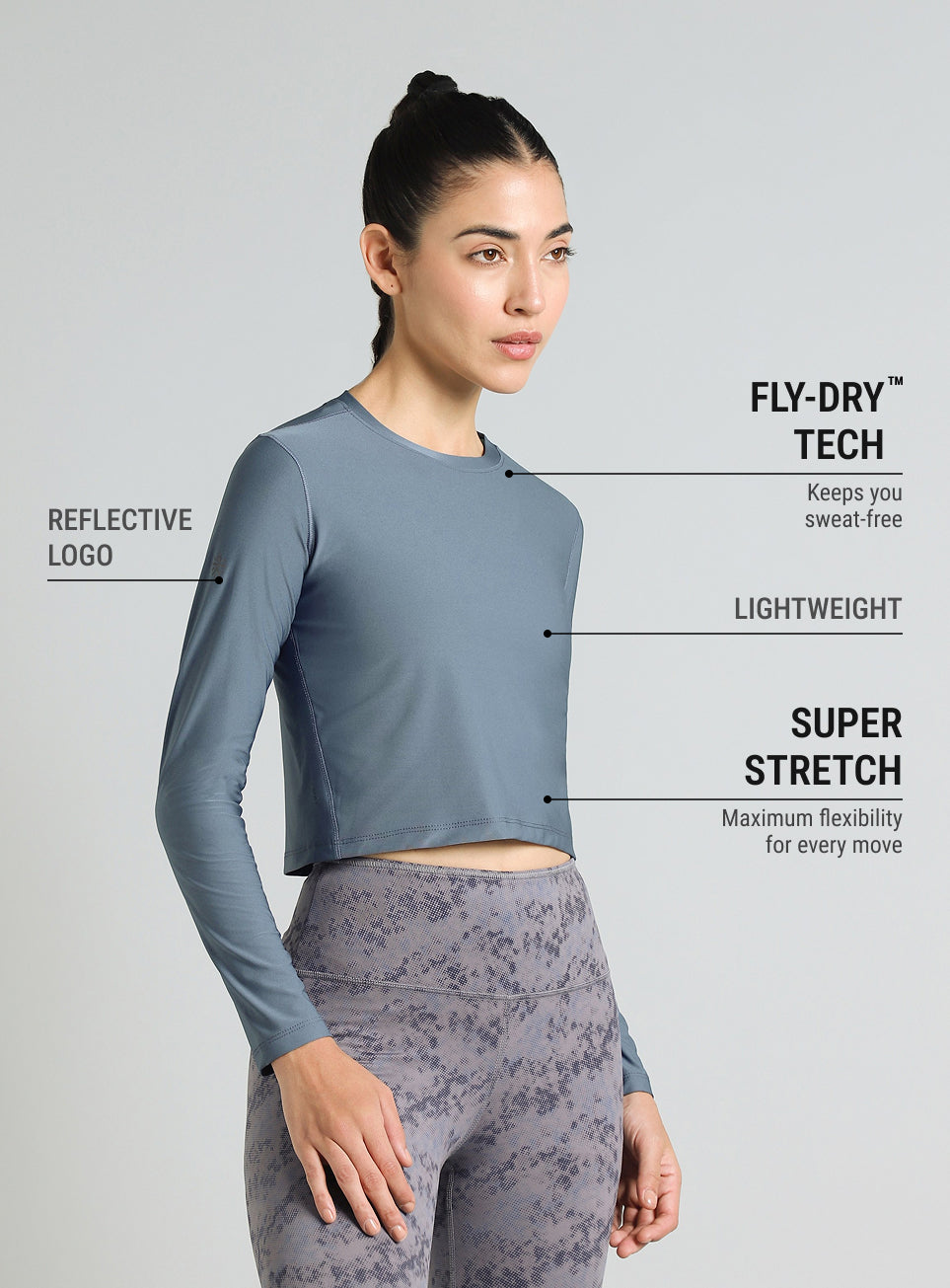 Women's Blue Runner's Escape T-shirt