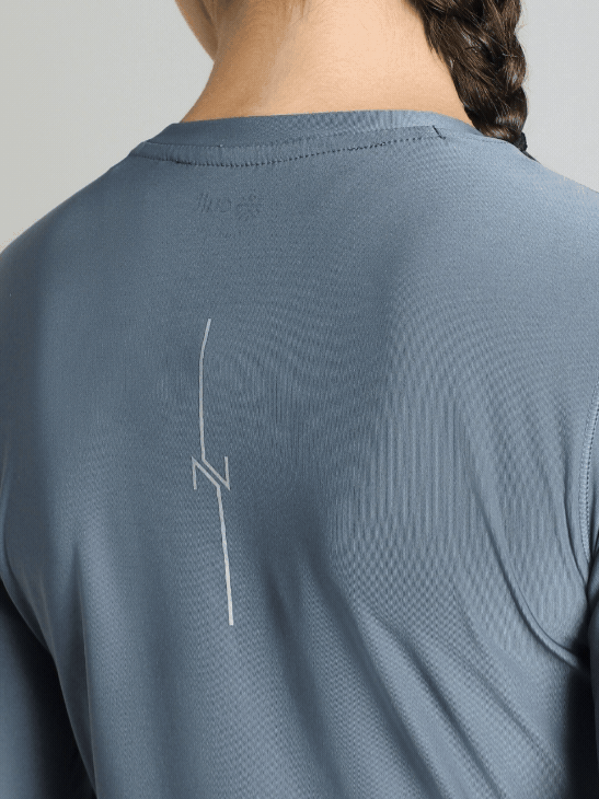 Women's Blue Runner's Escape T-shirt