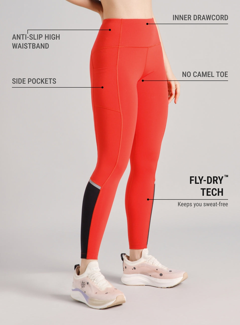 Women's Maroon Moonlight Runner's COMFlex Tights