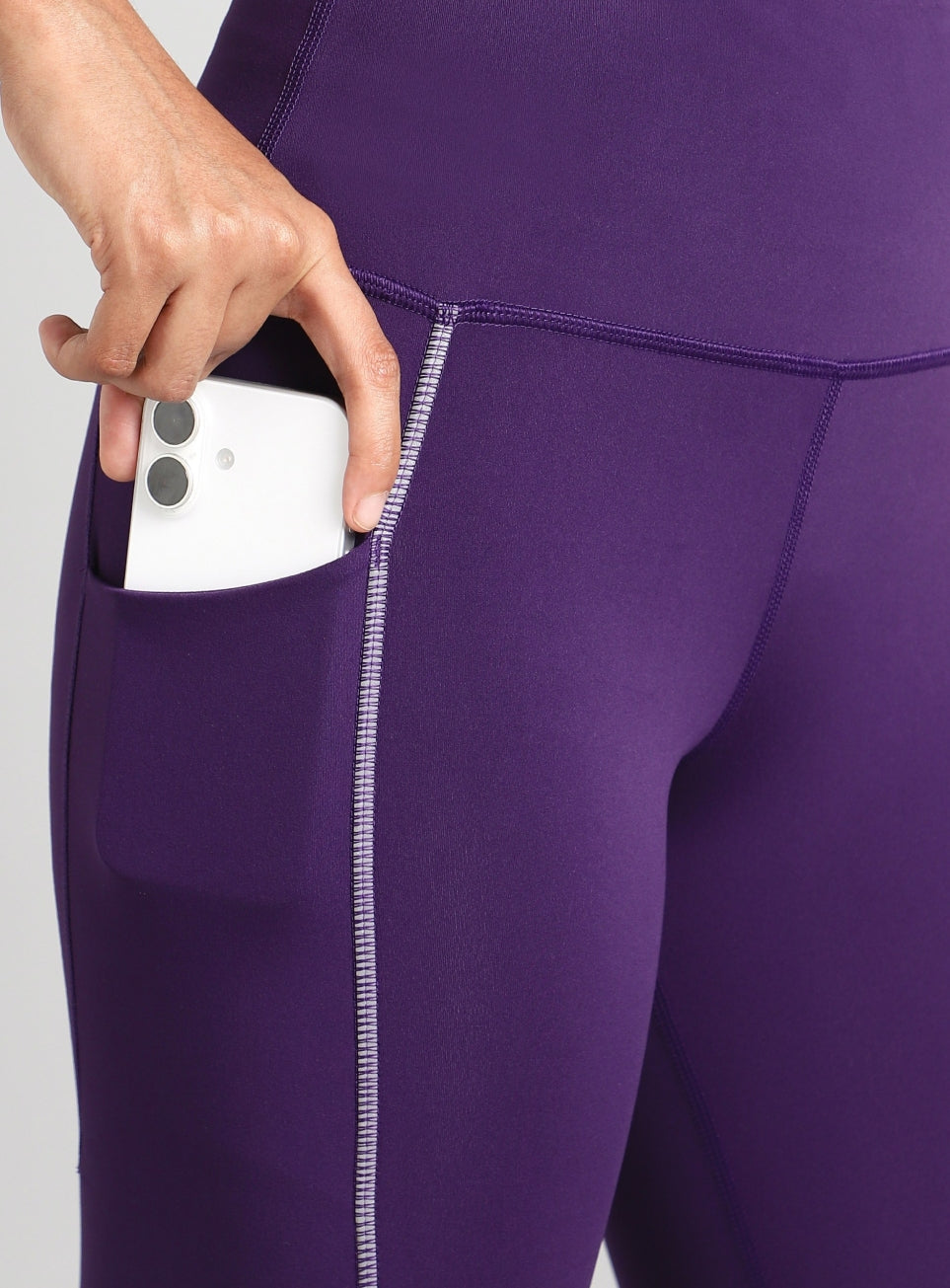 Women's Purple Hyper Vent Running COMFlex Tights