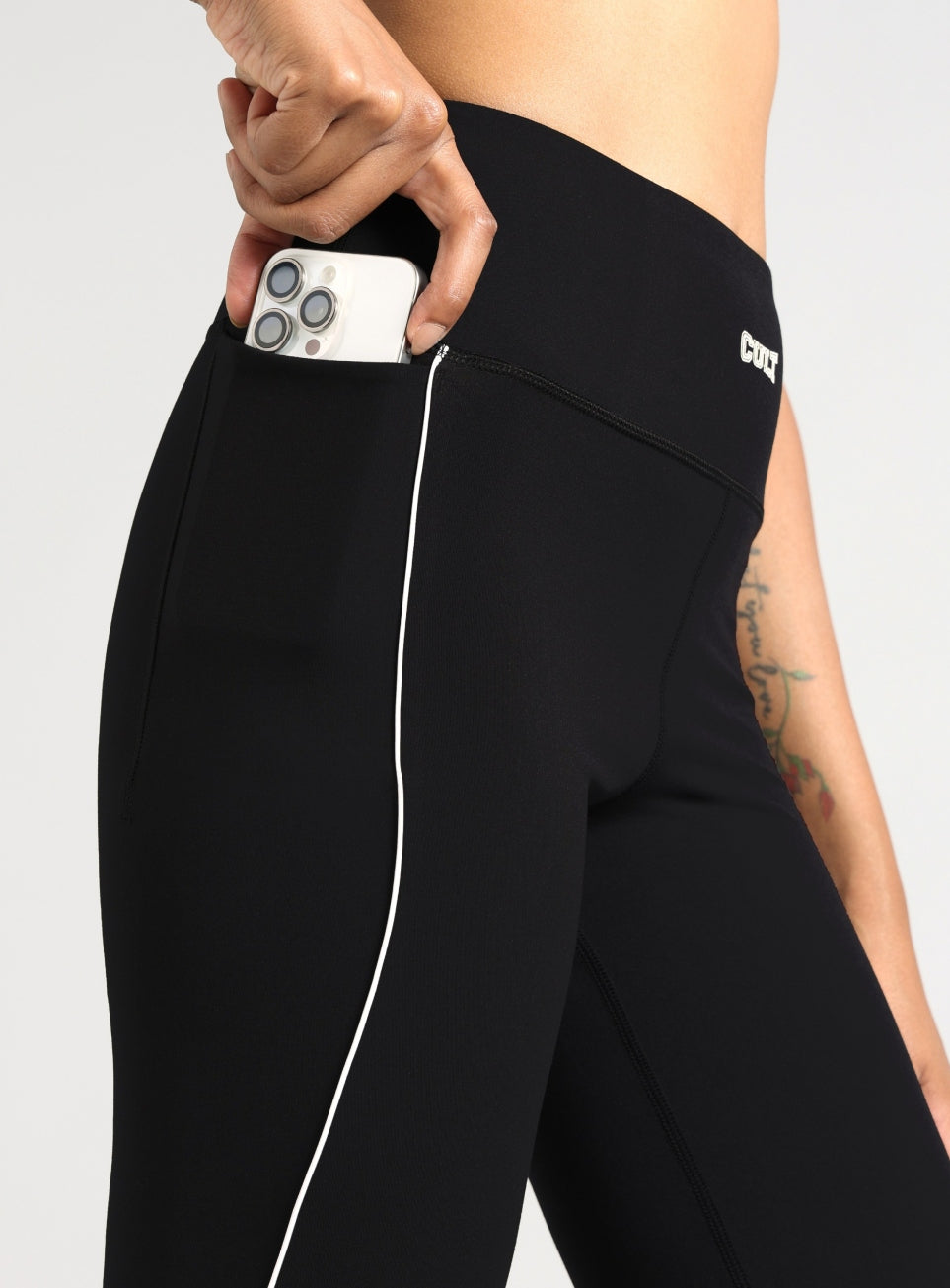 Women's Black Combat Training COMflex Training Flarepants