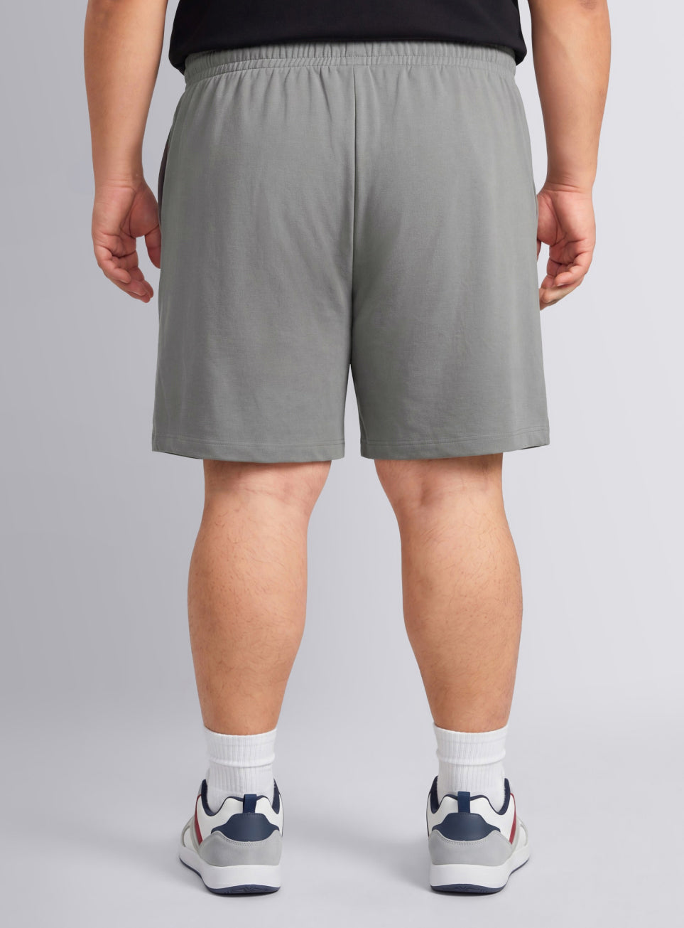 Men's Grey Move All Day Plus Size Shorts