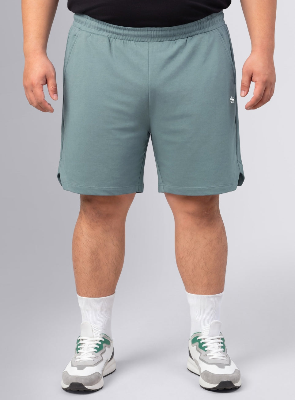Men's Blue Move All Day Plus Size Shorts
