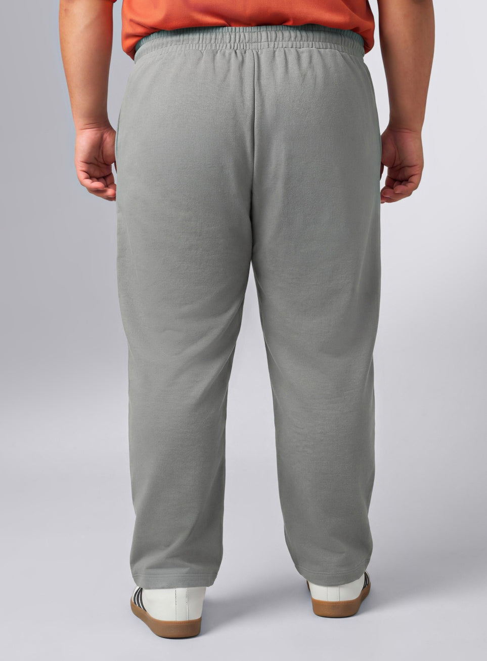 Men's Grey Beyond Play Plus Size Trackpants