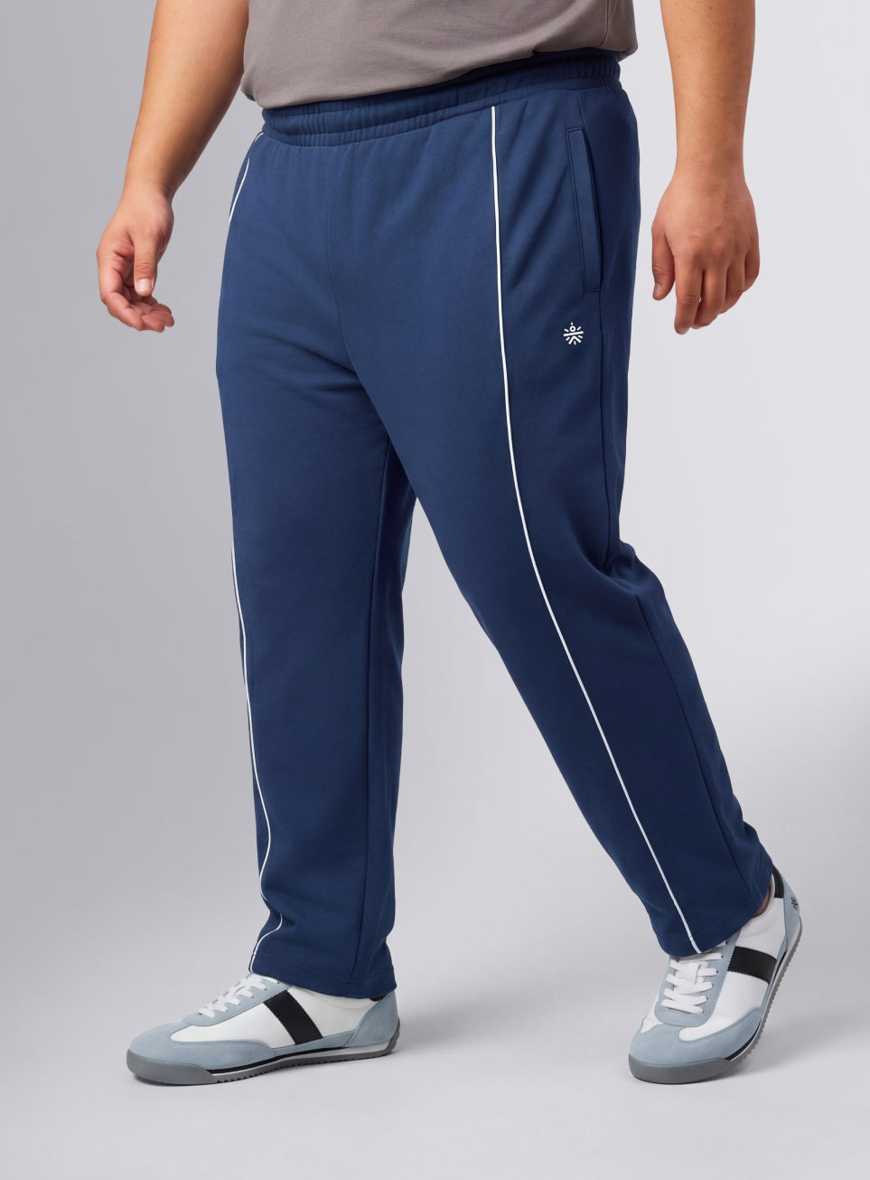 Men's Navy Beyond Play Plus Size Trackpants