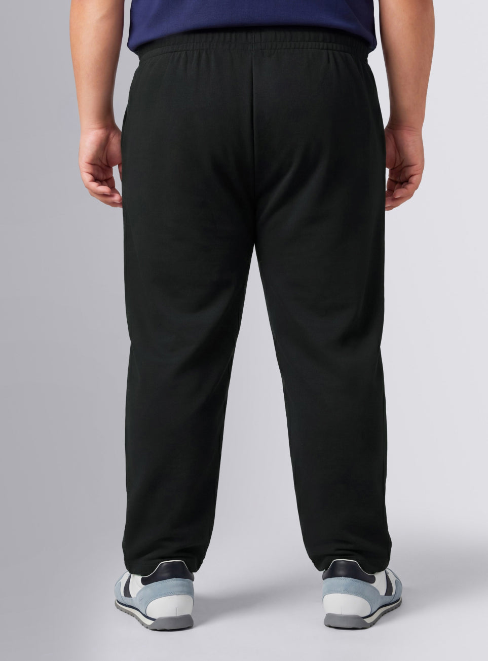 Men's Black All Day Play Straight Fit Trackpants