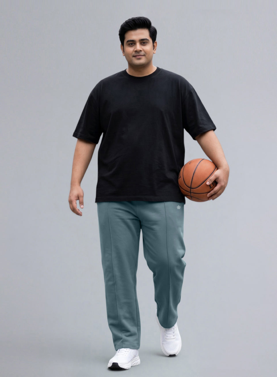 Men's Blue All Day Play Straight Fit Trackpants
