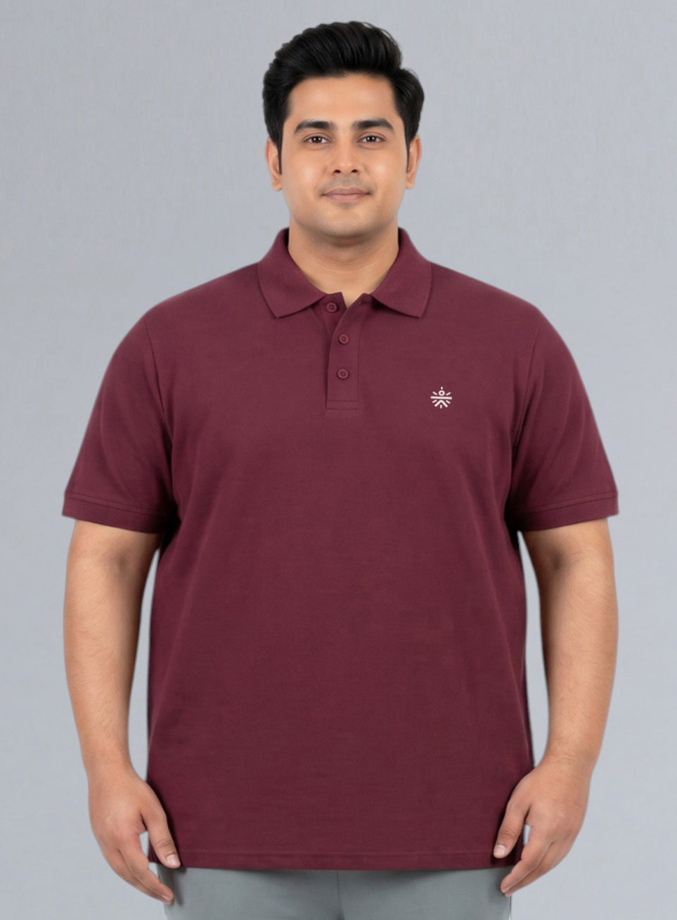 Men's Wine All Day Play Polo T-shirt