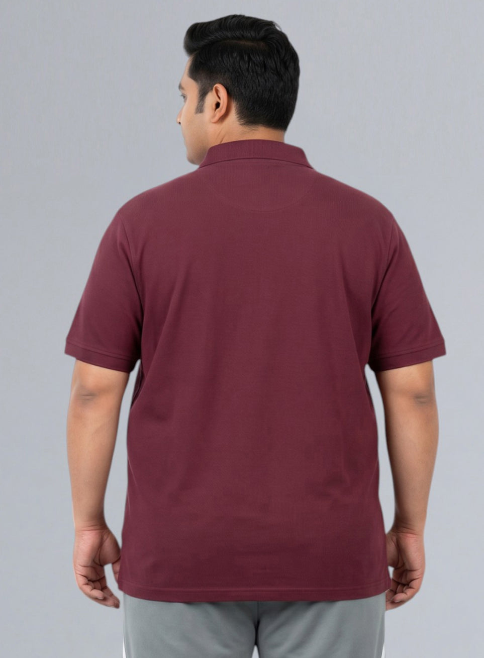 Men's Wine All Day Play Polo T-shirt