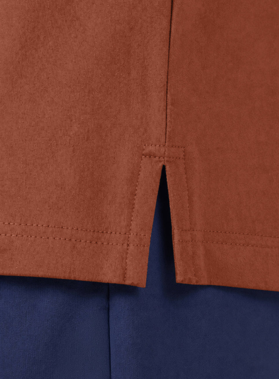 Men's Rust All Day Play Plus Size Polo T-shirt