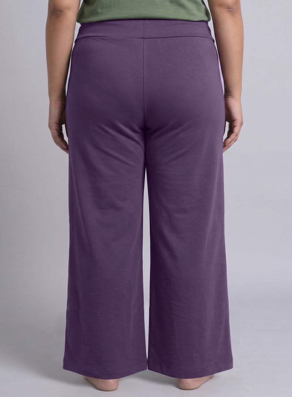 Women's Purple Flow Yoga plus size Pants