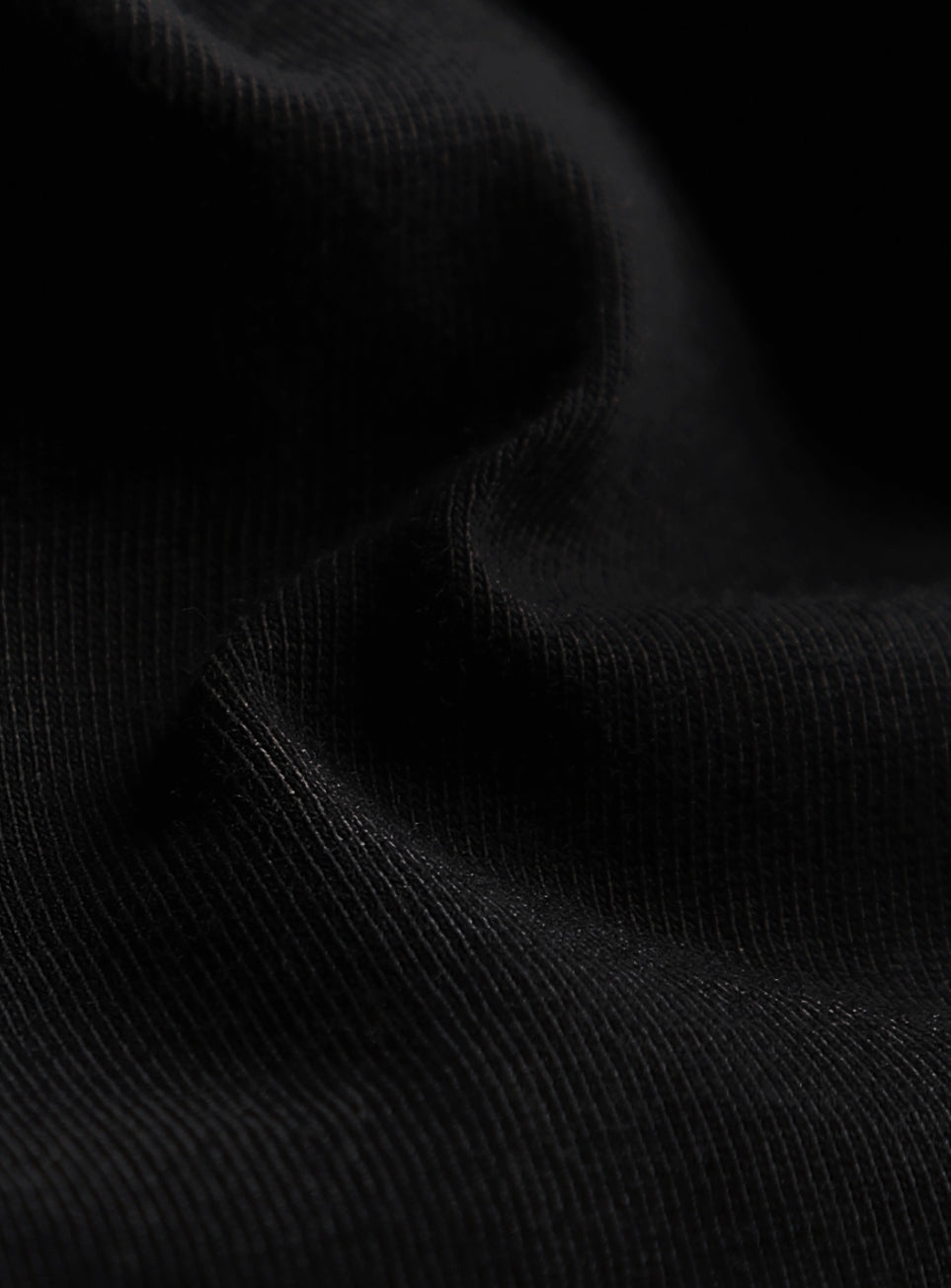 Men's Black V-Man Relaxed Fit Full Sleeve T-shirt