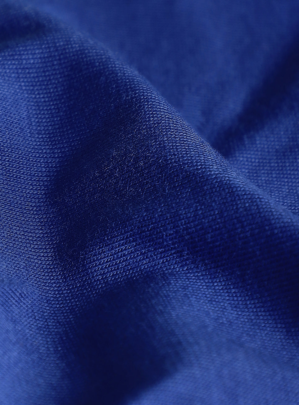 Men's Blue V-man Motion panel Oversized fit T-shirt