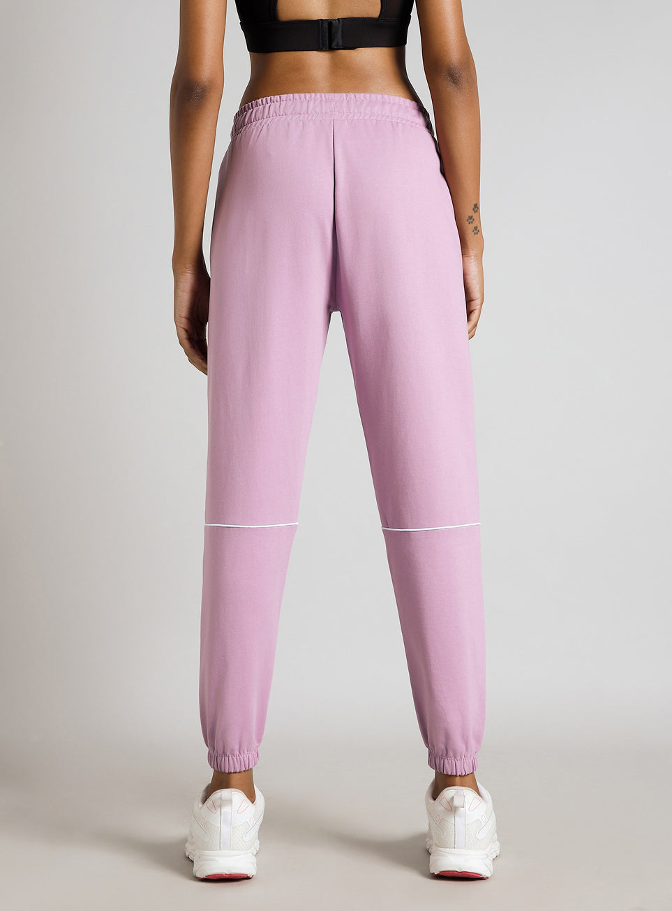 Women's Pink Panel Highlight Joggers