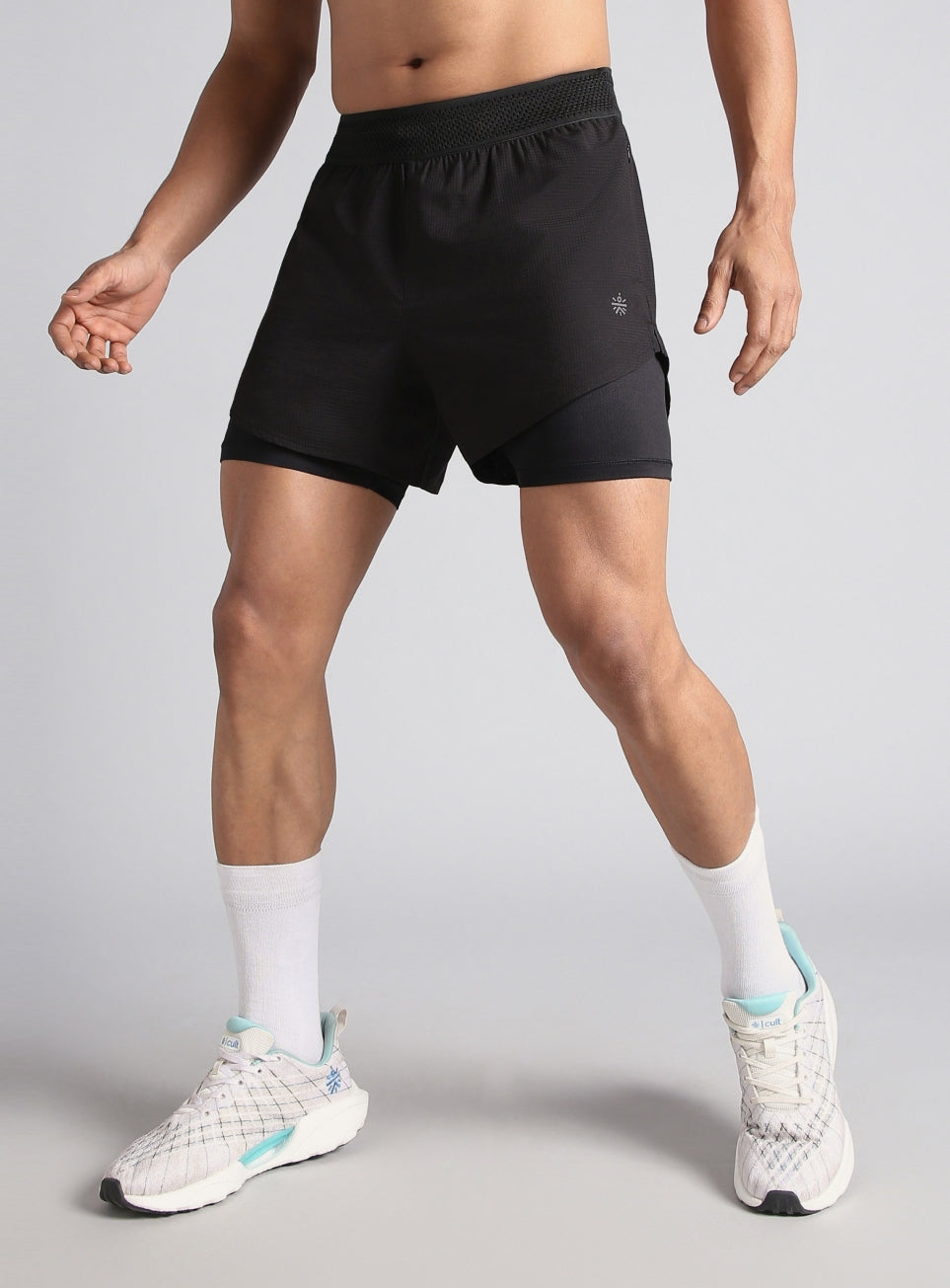 Men's Black Run the Mile CULT ZERO Shorts