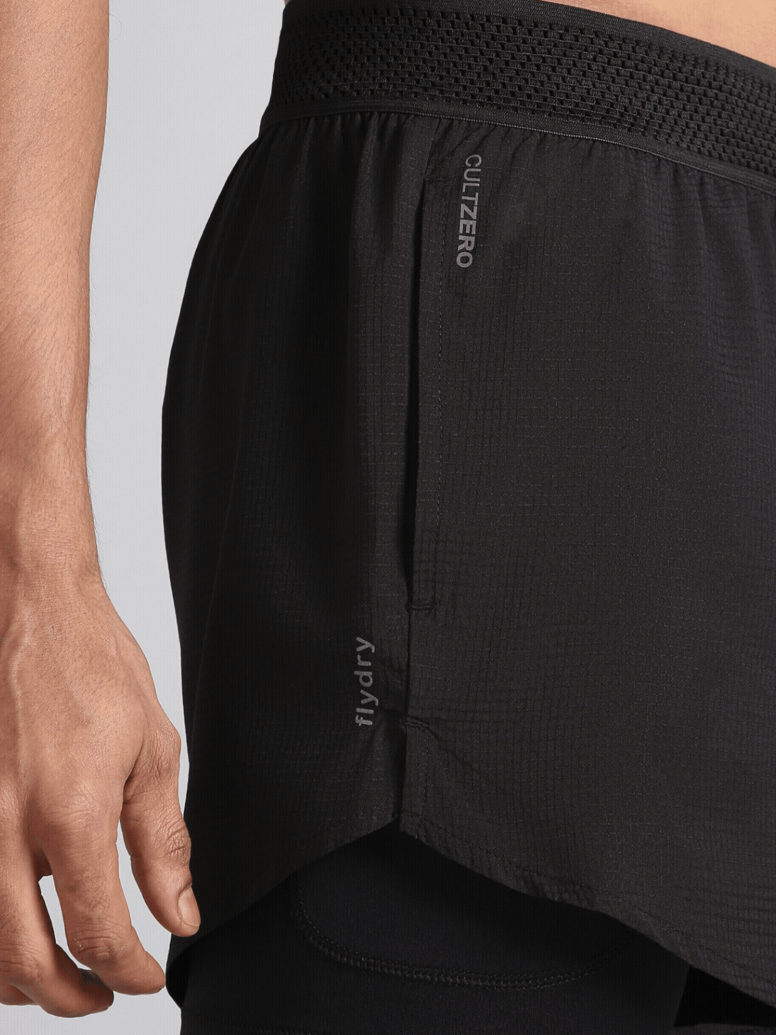 Men's Black Run the Mile CULT ZERO Shorts