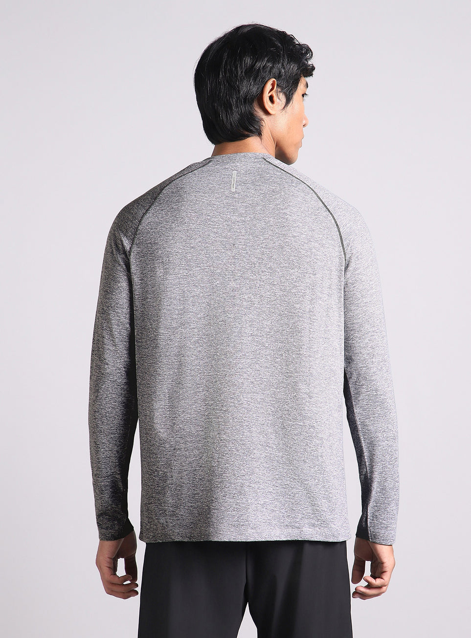 Men's Grey Active Day COMFORtech Full Sleeve T-shirt