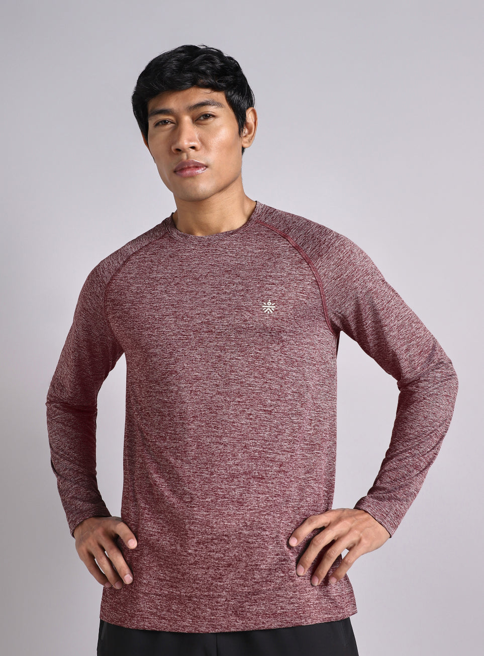 Men's Plum Active Day COMFORtech Full Sleeve T-Shirt