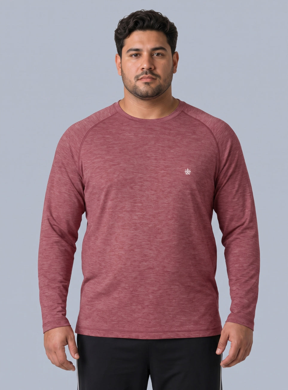 Men's Maroon Training Essential COMFORtech Plus Size T-shirt