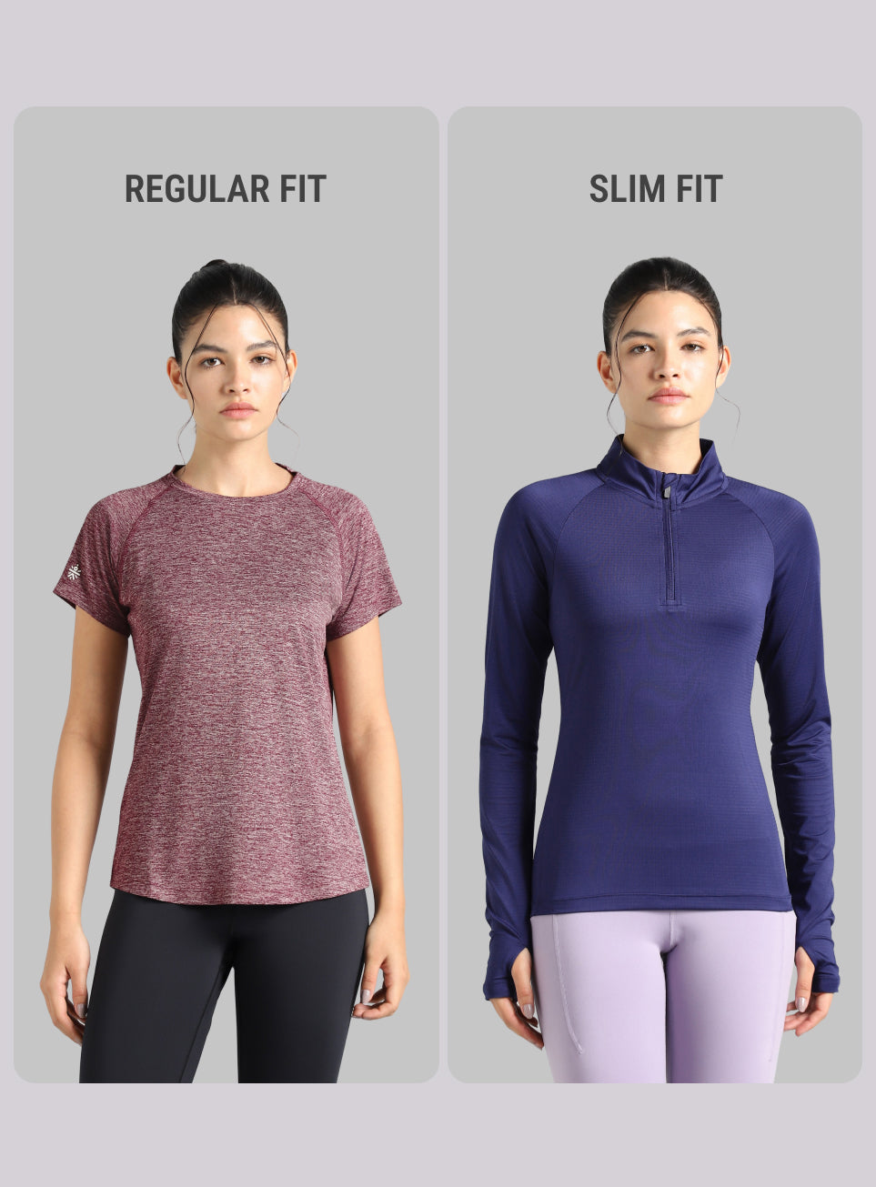Women's Navy After Dark Full Sleeve Running T-shirt