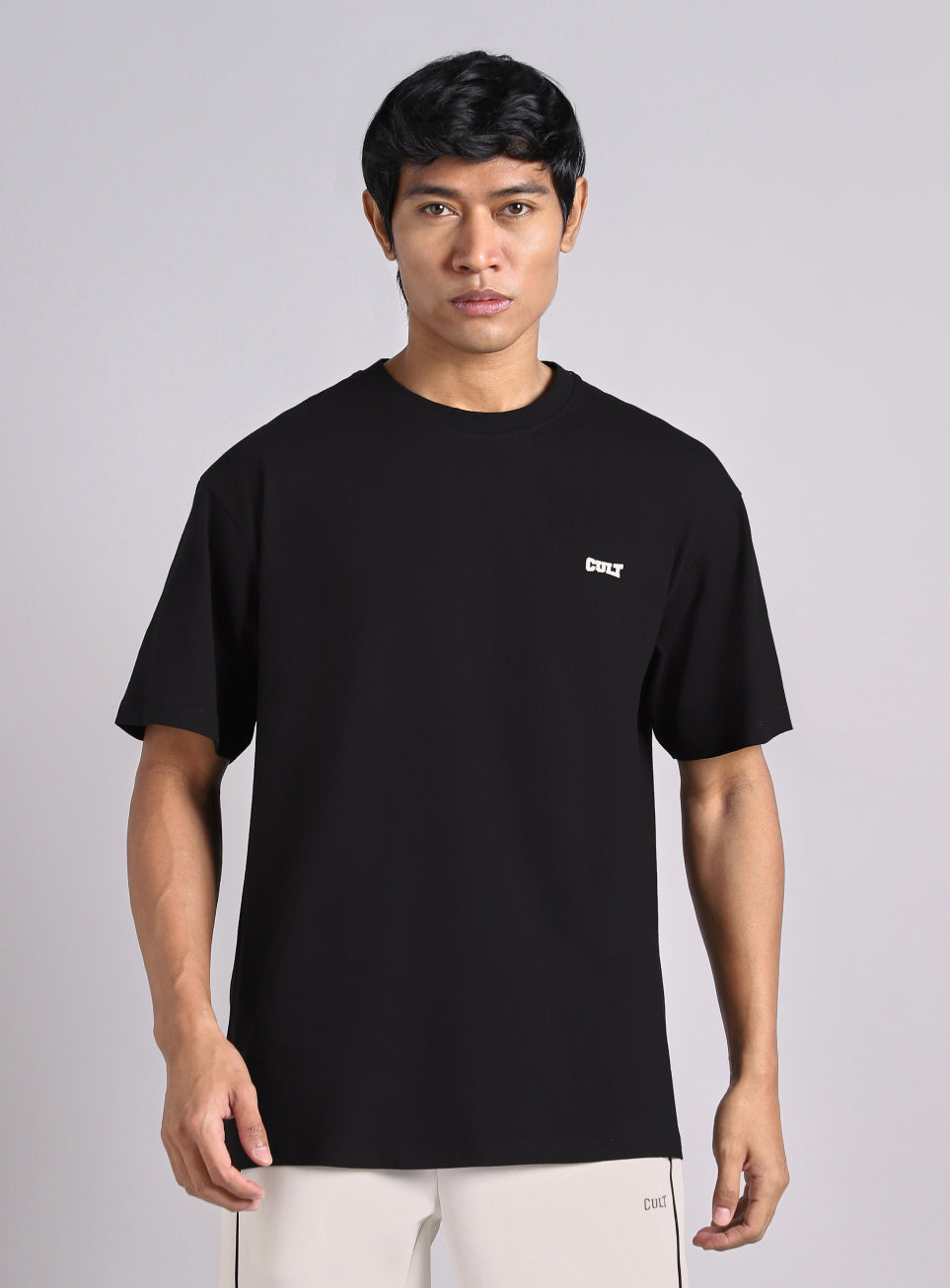 Men's Black Boxing Pro Oversized Fit T-shirt