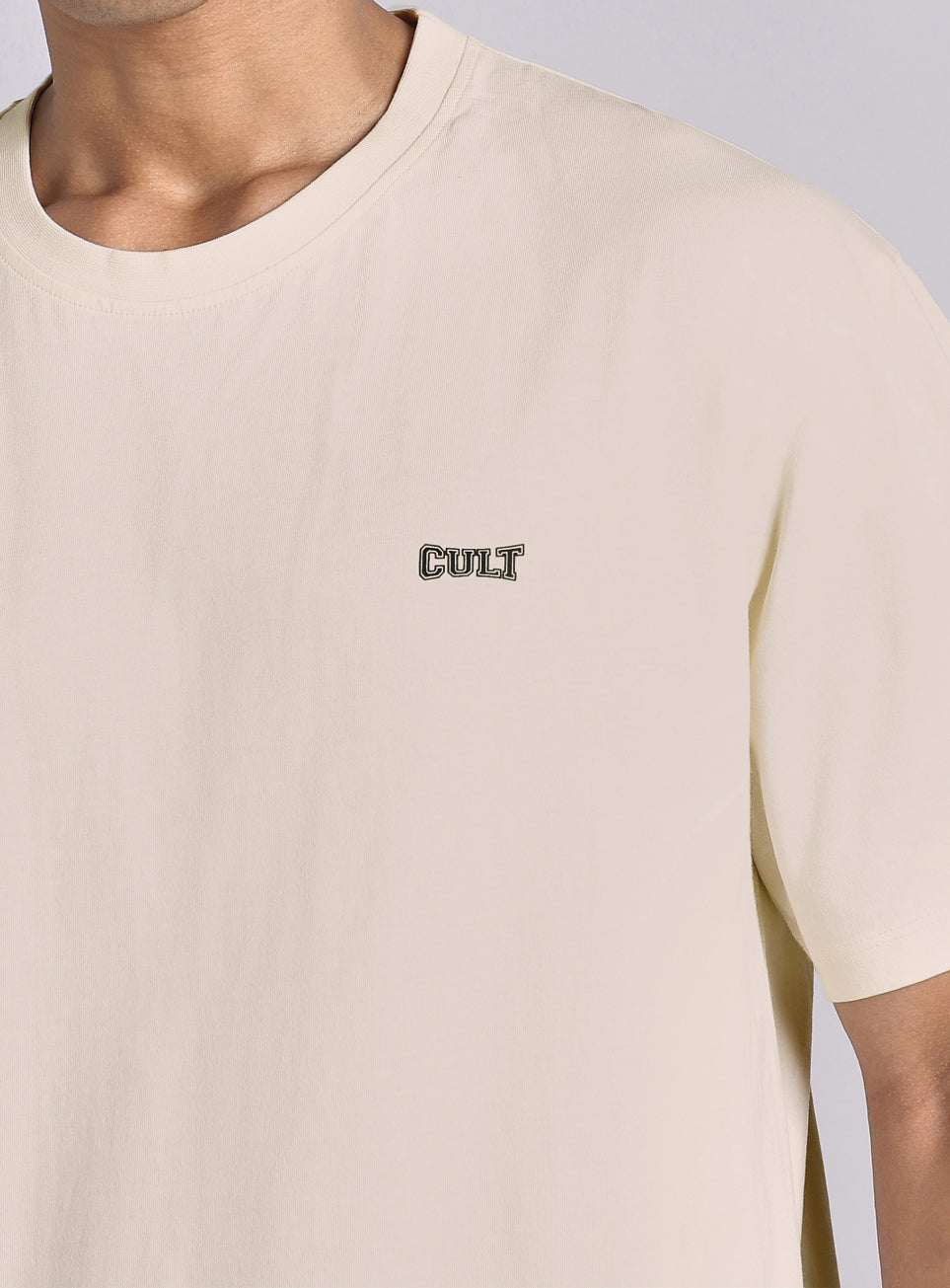 Men's White Boxing Pro Oversized Fit T-shirt