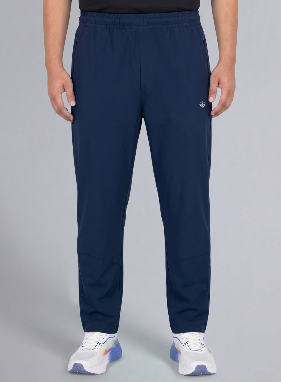 Men's Navy Runner's Essential Plus Size Trackpants