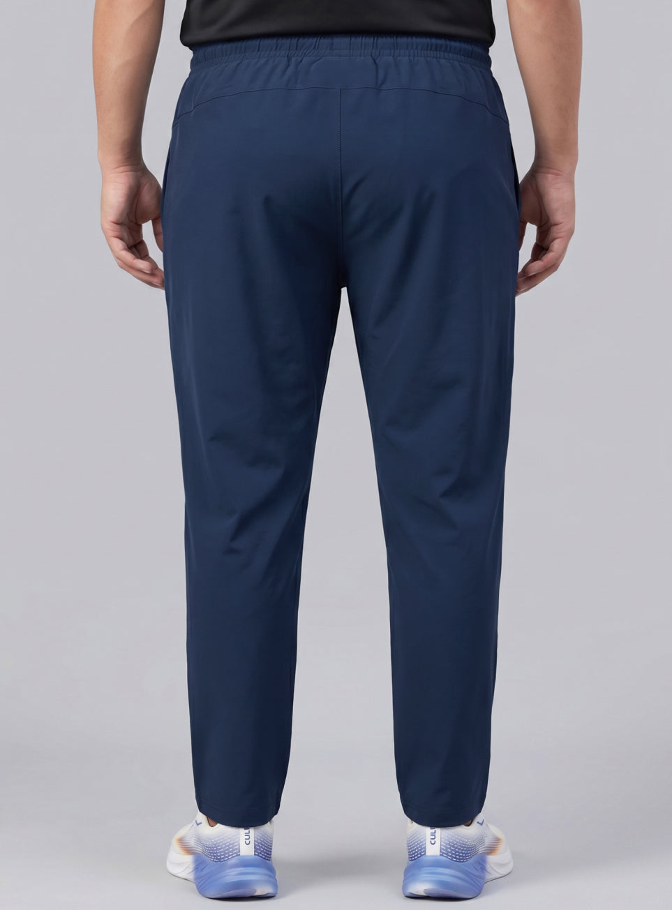 Men's Navy Runner's Essential Plus Size Trackpants