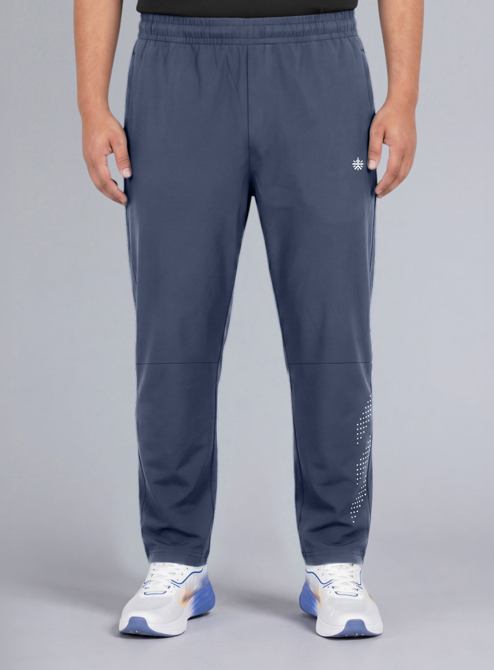 Men's Blue Ultimate Running Plus Size Trackpants