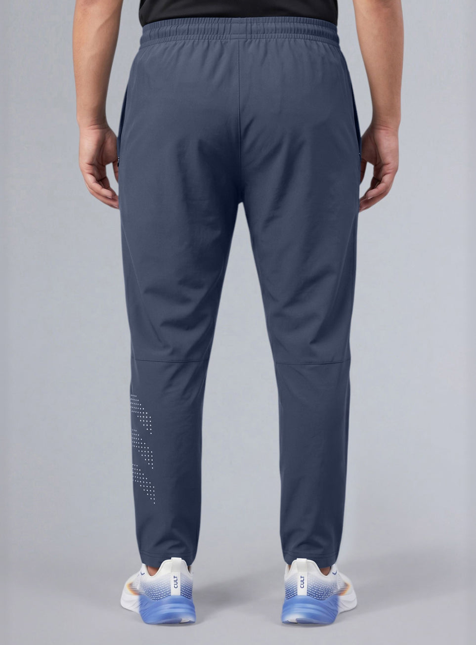 Men's Blue Ultimate Running Plus Size Trackpants