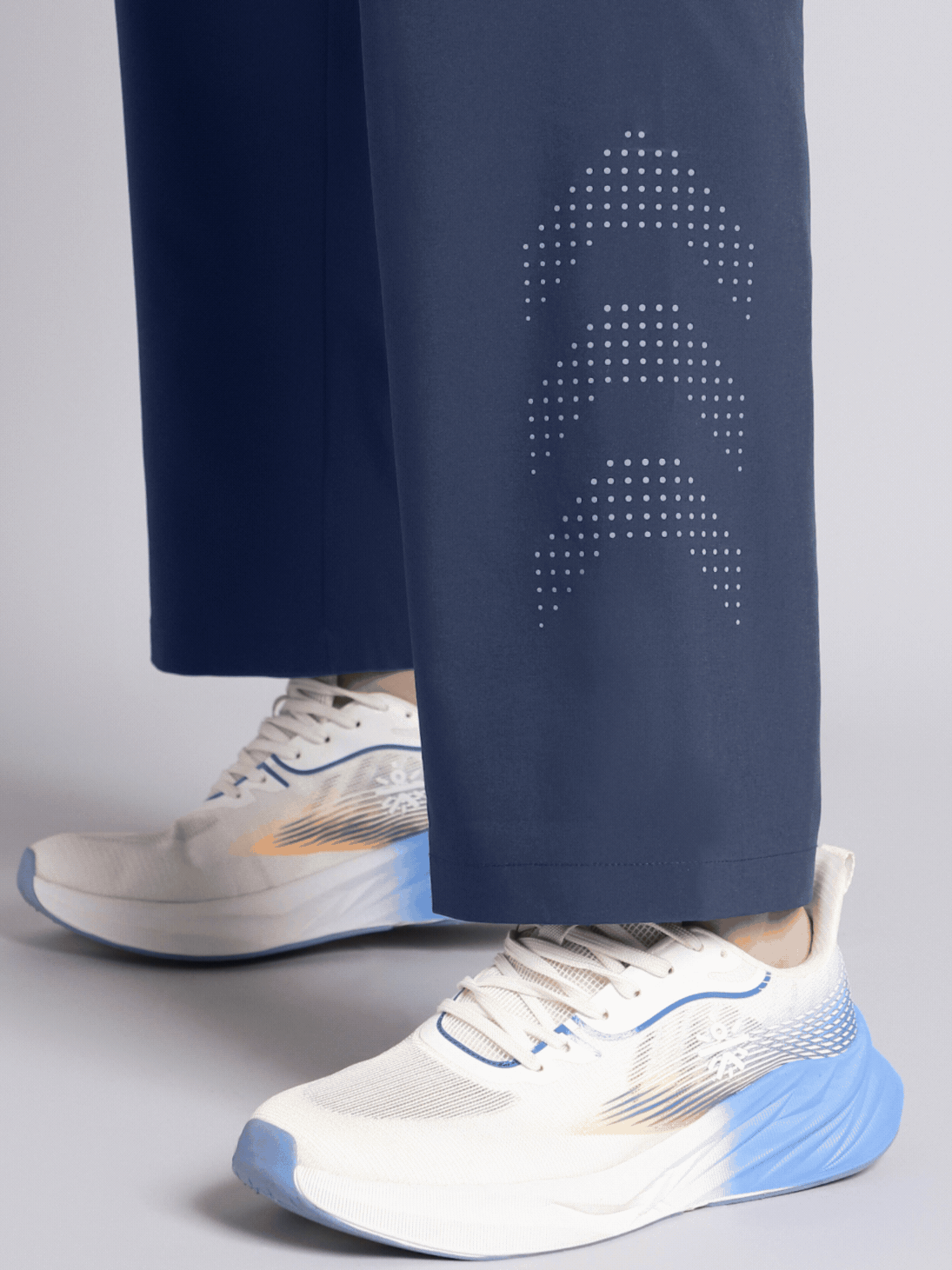 Men's Blue Ultimate Running Plus Size Trackpants