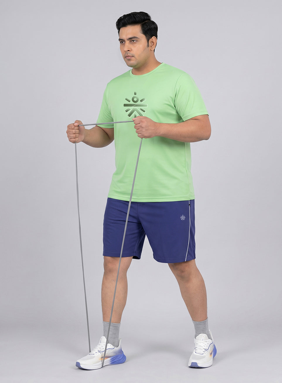 Men's Purple MotionEdge Plus size Shorts